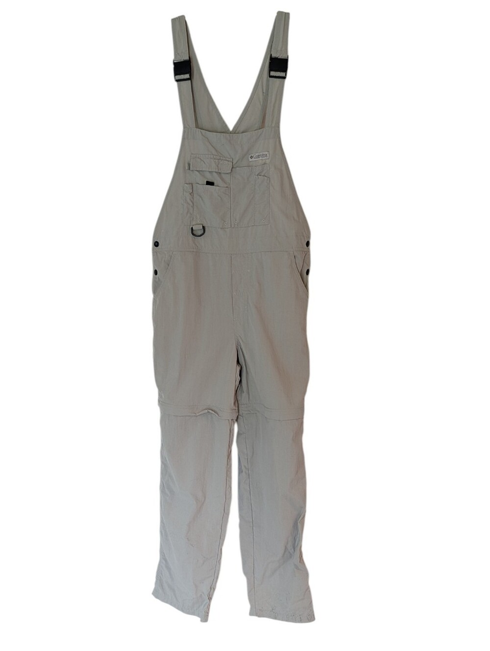 Vintage, Columbia Multipurpose Overalls That Convert To Shorts. Size Medium